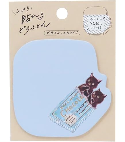 Amazon.co.jp: トコロコムギ しっかり貼れるピタふせん Mサイズ